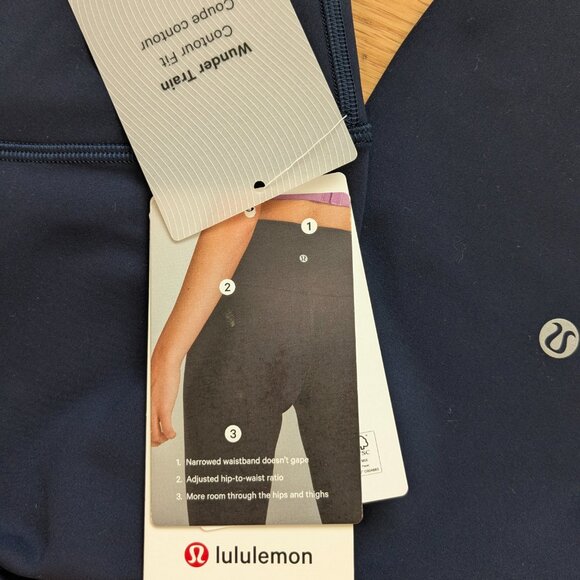 Lululemon Wunder Train Contour Fit High-Rise Tight 25" (NWT) - Sz 6 - Picture 2 of 5